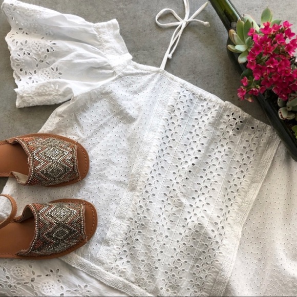 Rebels Tan Camel Leather Beaded Wrap Sandal - Picture 5 of 7